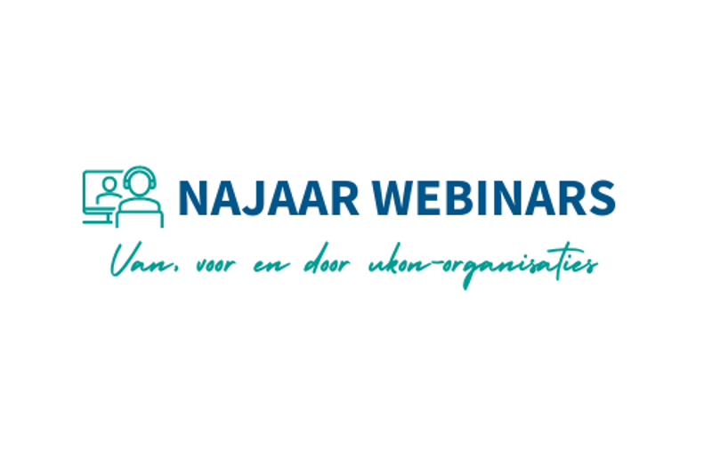 Webinars van, voor & door UKON-organisaties
