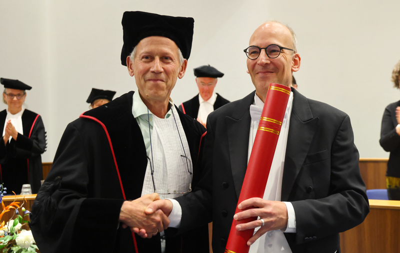 Succesvolle promotie specialist ouderengeneeskunde Berno Overbeek